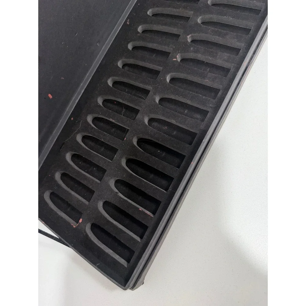 MAC Matte Lipstick Collection Empty Storage Box Case for 24 Mini Lipsticks Black